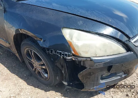 2007 Honda Accord 2.4 Ex из США, поврежденный, VIN 1HGCM56747A136530